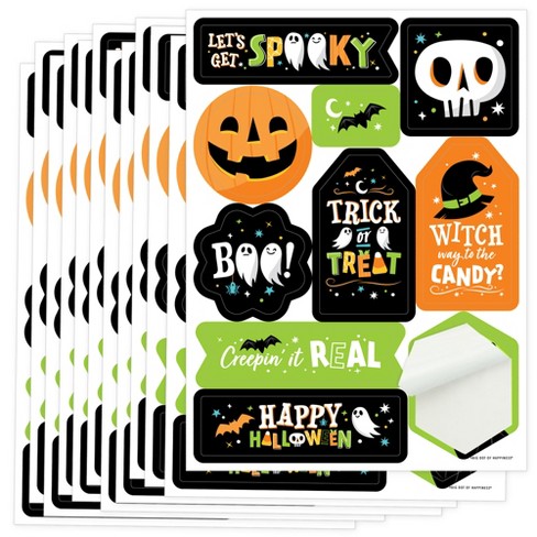 Halloween Sticker pack Cute ghost Printable stickers for kid