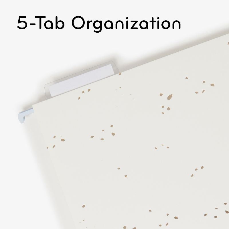 U Brands 6ct Hanging File Folders Simple Speckle, 5 of 9
