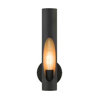 Livex Lighting Novato 1 - Light Wall Light in  Black