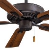 52" Minka Aire Contractor Plus Oil-Rubbed Bronze Pull Chain Fan - 3 of 4