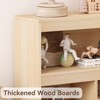 5 Cubes Toy Storage Organizer Kids Bookshelf with Drawer,Playhouse Bookshelf Cabinet for Boys Girls Toy Bookcase Playroom,Classroom, - 4 of 4