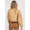 Women's QUILTED ZIP UP JACKET - Fascination - 4 of 4