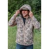 Burlebo Men's Horizontal Quilted Insulated Puffer Jacket with Hood - 2 of 4
