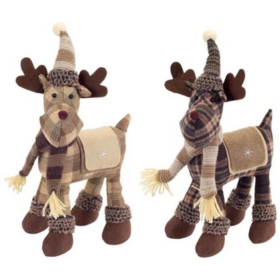 stuffed moose christmas decorations