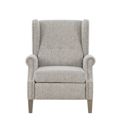 Brookdale Push Back Recliner Gray