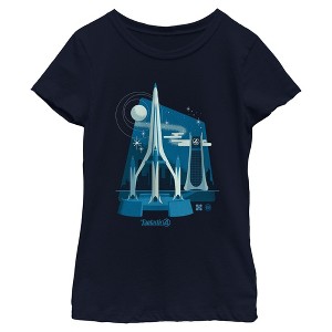 Girls The Fantastic Four: First Steps The Baxter Building T Shirt - 1 of 4