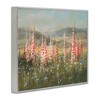 Stupell Industries Flower Blossoms Vast Rural Meadow Framed Giclee Art, Gray, 20" x 16" - 2 of 4
