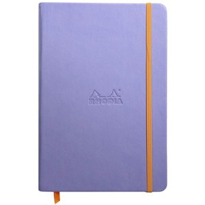 Rhodia Rhodiarama Webnotebook - Lined 96 sheets - 5 1/2 x 8 1/4 - Iris cover - 1 of 4