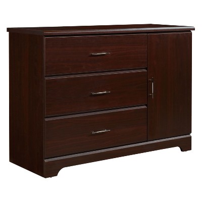 Image of Storkcraft Brookside 3-Drawer Combo Dresser - Espresso