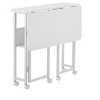 PAGED Folding Office Desk for Small Space,Writing Desk,Modern Foldable Home Office Desk - 4 of 4