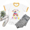 Simply Sage Market Party Like A Pinata Ringer Tee - 3 of 4
