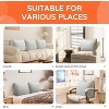 Back Support Pillow for Couch, Removable Velvet Cover - 3 of 4