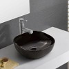 ALFI  Isabella Plus Collection Square Above Mount Basin with Center Drain - 2 of 3