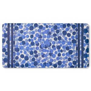 Sur La Table Kitchen Essentials Fresh Blueberries Fruit Kitchen Mat Blue/White - 1 of 4