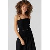 Sol Angeles Gillian Linen Smocked Tank - 2 of 4