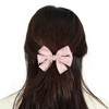 Unique Bargains Women's Fabric Large Bowknot Hair Clips - 2 of 4