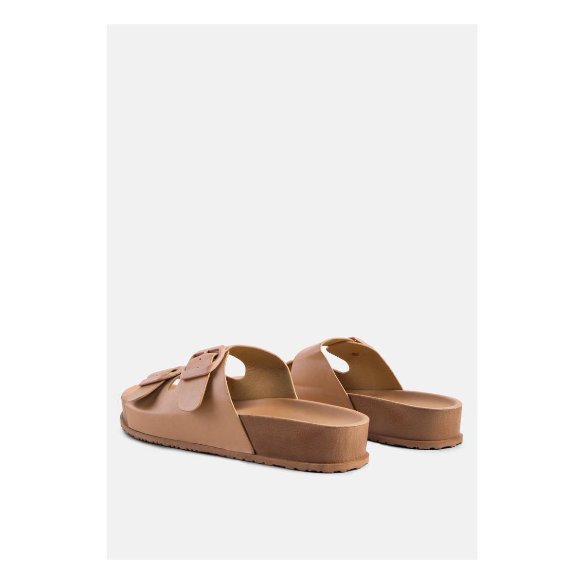 Женские сандалии London Rag Womens Minata Platform Buckled Slide Sandals 6 — фото 8