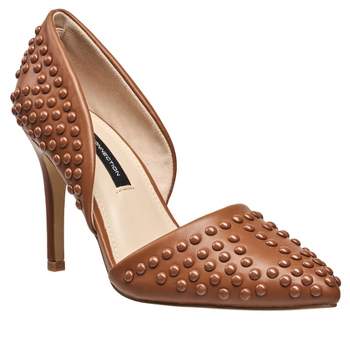French Connection Women's Pumps High Heels with Studs