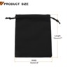 Unique Bargains Velvet Reusable Soft Jewelry Headphone Candy Drawstring Gift Bags 20 Pcs - 2 of 4