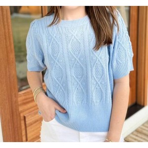 Women's Avina Top Blue - Jodifl S - 1 of 2