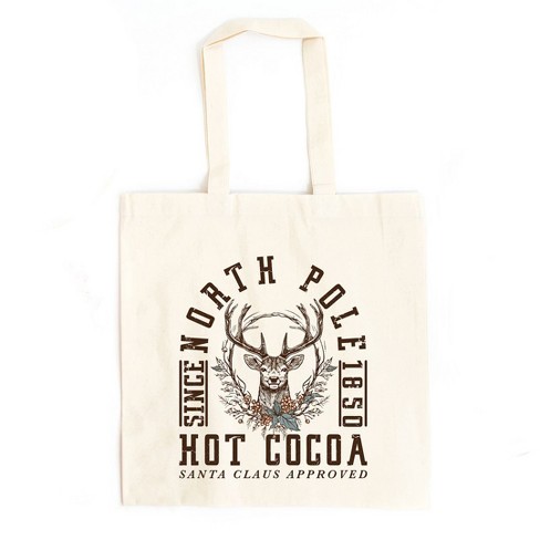 Santa best sale tote bags