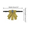 INSPIRE CHIC Women's Rhinestone Ribbon Pre-tied Bowknot Ties Brooch - 2 of 4