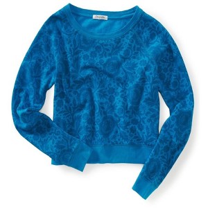 Aeropostale Womens Floral Print Knit Sweater - 1 of 1