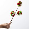 25"H Sullivans Artificial Christmas Ball Pom Pom Spray, Multicolor, Indoor Christmas Decor - 3 of 3