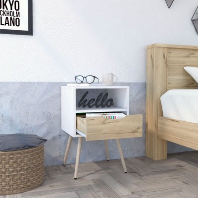 TIRAMISUBEST Nightstand - Multicolor Mobile File Cabinet