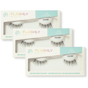Flashly Beauty - LiftIt No-Trim - False Eyelashes - Wander - Black - 1 of 4