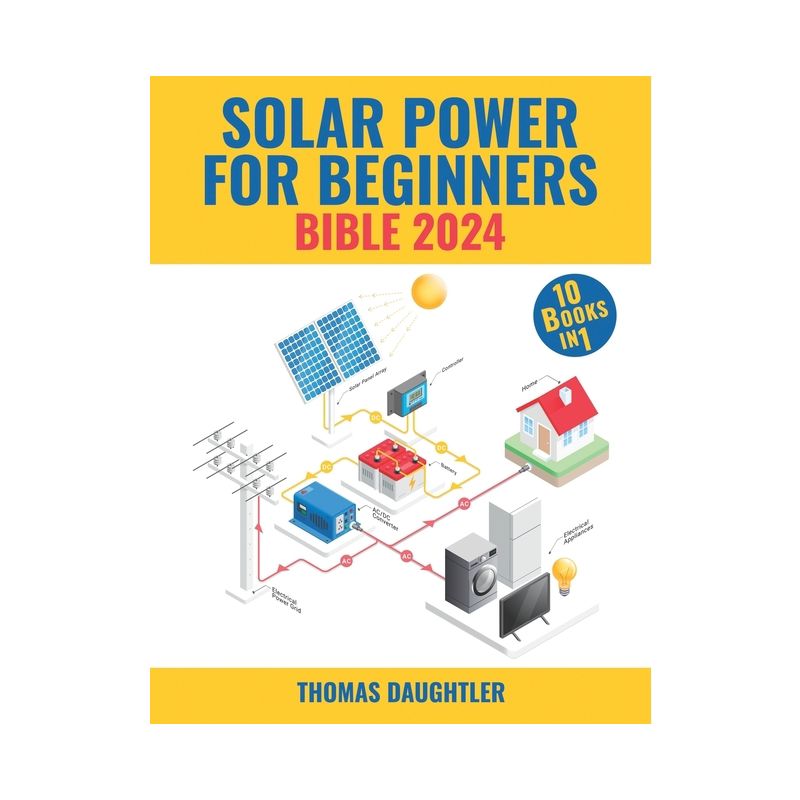 Solar Power for Beginners Bible 2024 - by  Thomas Daughtler (Paperback), 1 of 2
