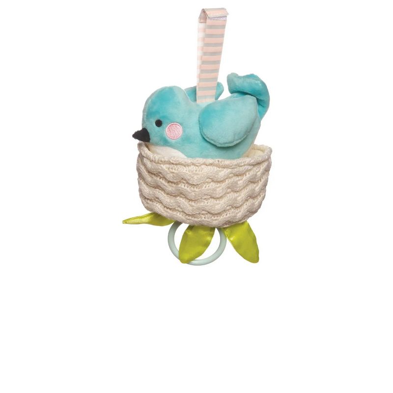 Manhattan Toy Lullaby Bird Pull Musical Crib and Baby Toy, 2 of 6