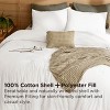 5-Piece Comforter Set with Cotton Waffle Throw Blanket - 3 of 4