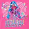 Women's - LOL Surprise! - Splash Beauty w/ Butterflies & Hearts Juniors Fitted Graphic T-Shirt - 2 of 3
