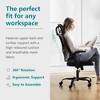 CAVINAS Ergonomic Office Chair with Adjustable Headrest and Flip-Up Arms, Mesh Home Office Desk Chairs, Swivel Chair with High Back, Computer Chair - 4 of 4