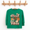 The Juniper Shop March Vibes Basketball Cheetah Youth Long Sleeve Tee - 2 of 4