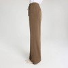 Women's Pull-On Linen Like Straight Leg Pants - A New Day™ - 4 of 4