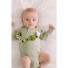 Loulou Lollipop Darling Pacifier Clip - Avocado - 3 of 4