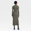 Women's Long Sleeve Maxi Sweater Dress - A New Day™ - 2 of 3
