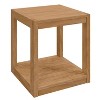 Modway Carlsbad Teak Wood Outdoor Patio Side Table - 3 of 4