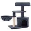 Feandrea Cat Tree, Small Cat Tower, Cat Condo, Kitten Activity Center with Scratching Post, Basket, Cave - 2 of 4