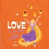 Girls' - Disney Princess - Love is in the Air Short Sleeve Graphic T-Shirt - 2 of 4
