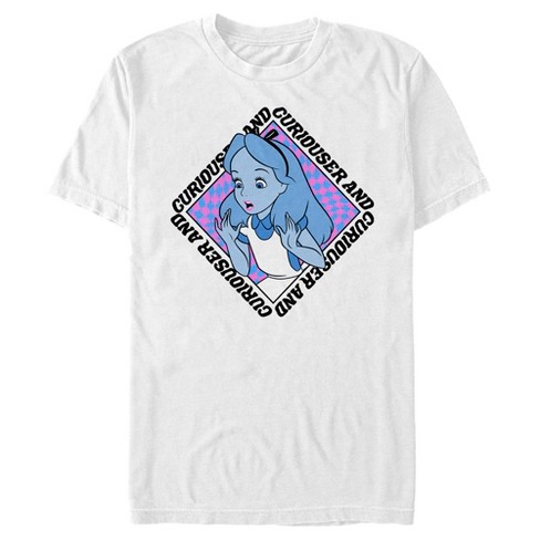 Men's Alice in Wonderland Alice Curiouser and Curiouser T-Shirt - image 1 of 4