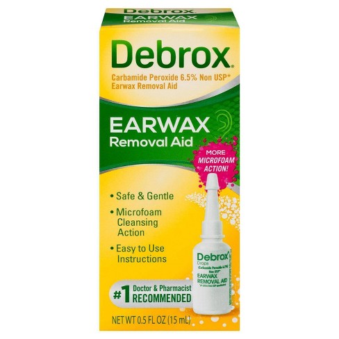 Debrox Earwax Removal Aid Drops - 0.5 Fl Oz : Target
