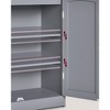 VASAGLE Bathroom Storage Cabinet, Bathroom Floor Cabinet with 2 Doors, 2 Adjustable Shelves, 11.8 x 23.6 x 39.4 Inches, Freestanding - 4 of 4