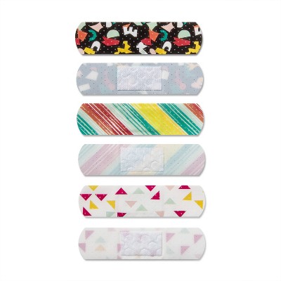 Fancy Patterned Bandages - 20ct - up &#38; up&#8482;