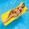 Swimline 74" Sofskin Floating Foam 1-Person Swimming Pool Mattress - Yellow - 2 of 3
