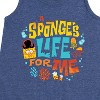 Girls' - Spongebob Squarepants - Spongebob: The Search For Squarepants Sponges Life For Me Graphic Sleeveless Aline Dress - 2 of 4