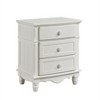 NicBex Nightstand with Drawers,Side Table with Wood Frame and Pulls,Modern Bedside Table for Bedroom,Living Room - 4 of 4