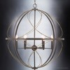 Urban Ambiance Luxury Farmhouse Chandelier 31.875''H x 28''W,  Olde Bronze Finish,  Omaha Collection, UHP4402 - 4 of 4